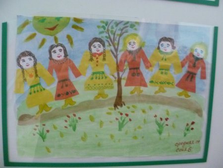 Хоровод рисунок