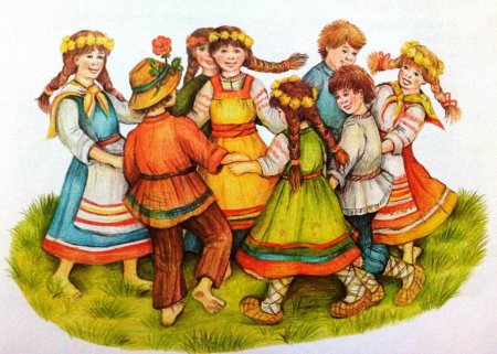 Народные праздники изо