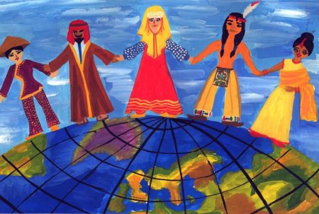 Хоровод рисунок для детей