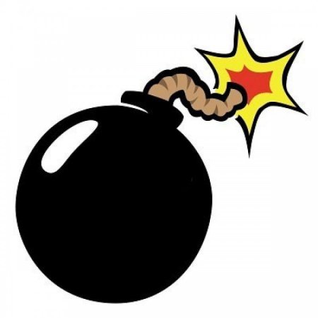 Бомба мультяшная