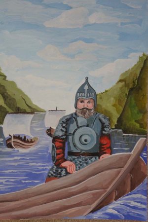 Ермак Тимофеевич рисунок детский