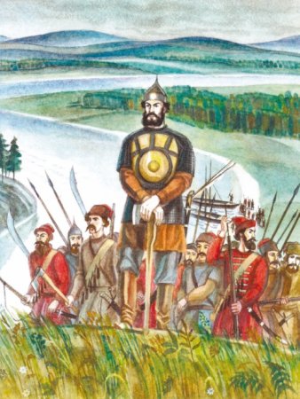 Ермак Тимофеевич и Хан Кучум