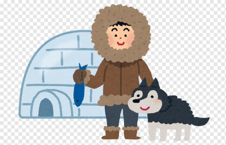 Эскимос мультяшный