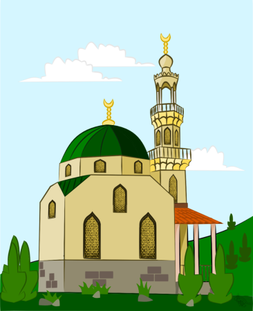 Дети в мечети