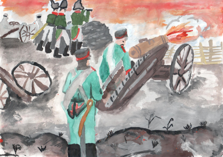 Конкурс рисунков Отечественная война 1812