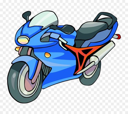 Нарисовать детский мотоцикл