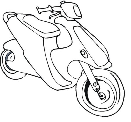 Детский мотоцикл рисунок (54 фото)