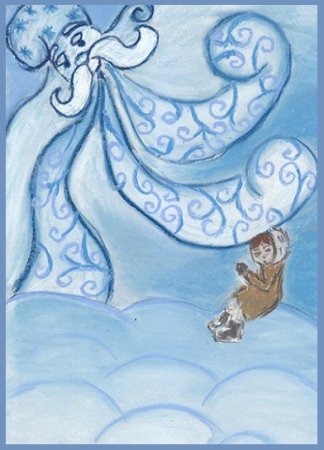 Рисунок к сказке Морозко