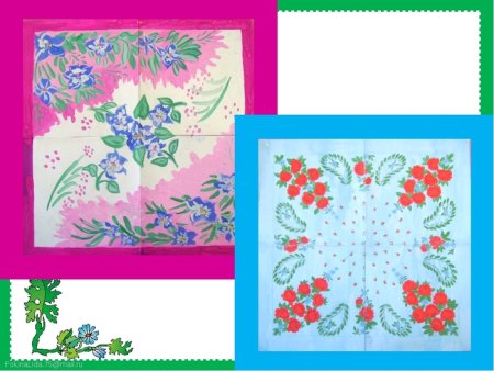 Платок раскраска