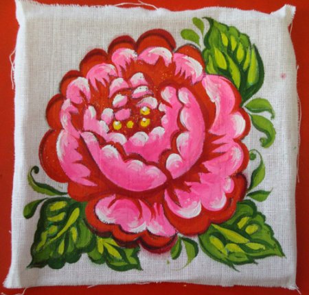 Орнамент в квадрате для детей