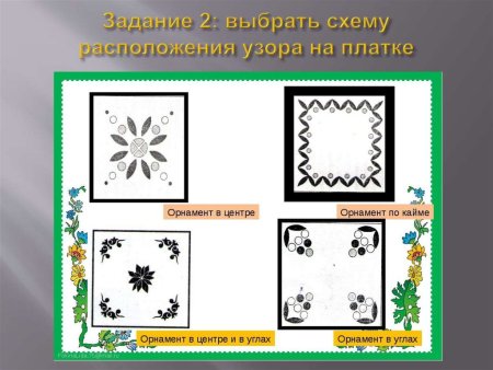 Эскиз ковра