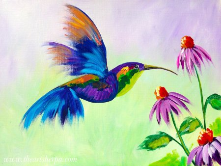 Рисунки красками