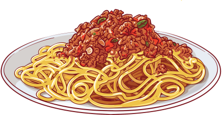 Паста иллюстрация