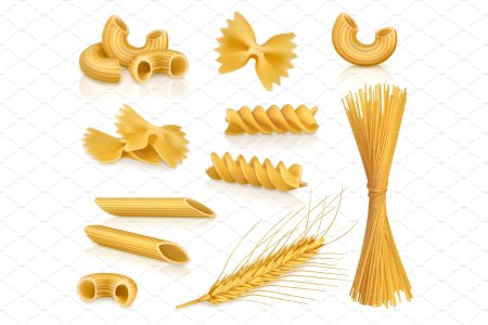 Макароны рисунок