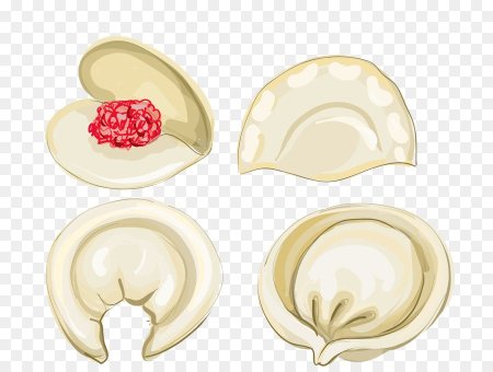 Пельмени нарисованные