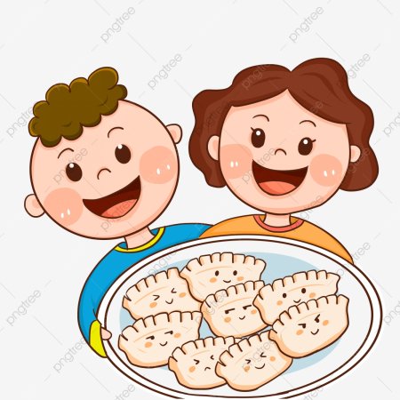 Вареник мультяшный