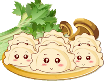 Пельмень мультяшный