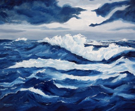 Море рисунок