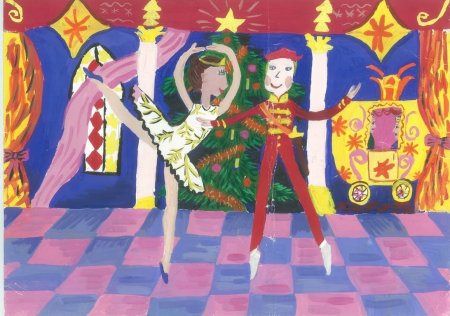 Чайковского из балета «Щелкунчик рисуунок