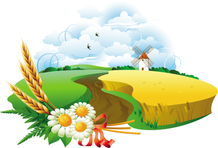 Клипарты на прозрачном фоне природа