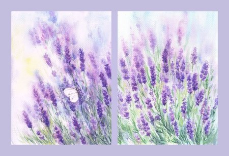 Maria Roszkowska Watercolor акварель цветы