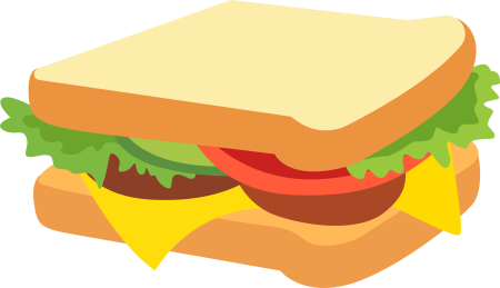 Сэндвич мультяшный