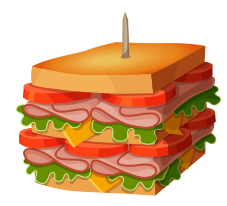 Сэндвич мультяшный
