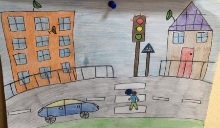 Рисование моя улица