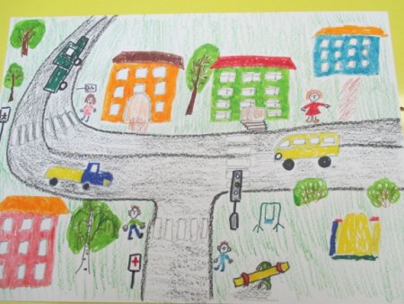 Рисование моя улица