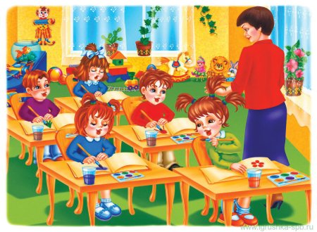 Занятия в садике