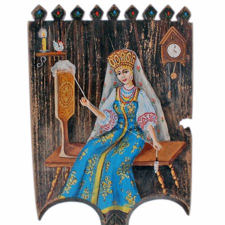Прялка древняя Русь Городец