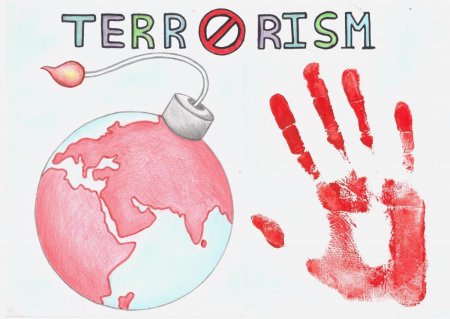 Дети против терроризма рисунки