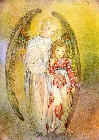 Ангел рисунок