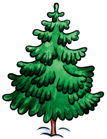 Ель для детей