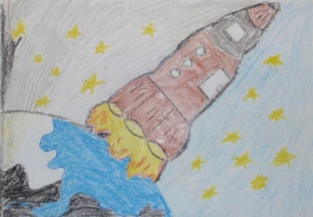 Детский рисунок на тему моя мечта