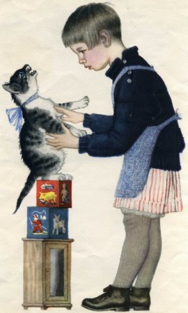 Самуил Маршак иллюстрация Усатый полосатый