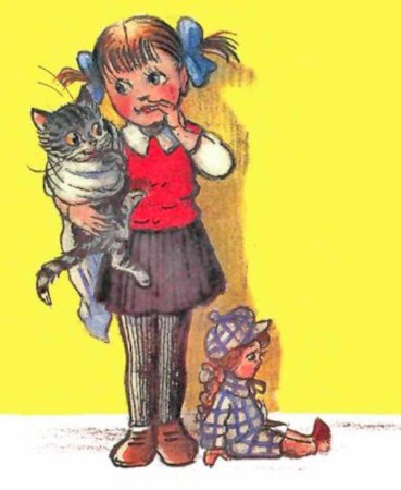 Иллюстрации к сказке Усатый полосатый