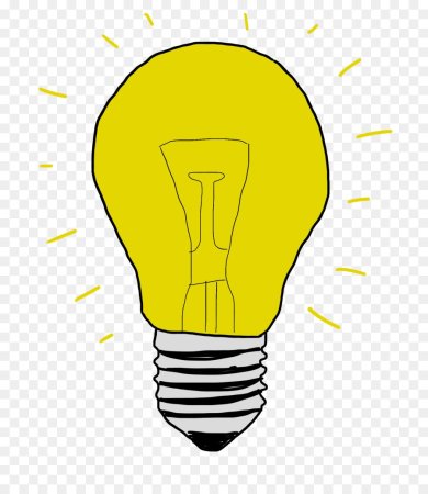 Лампочка рисунок
