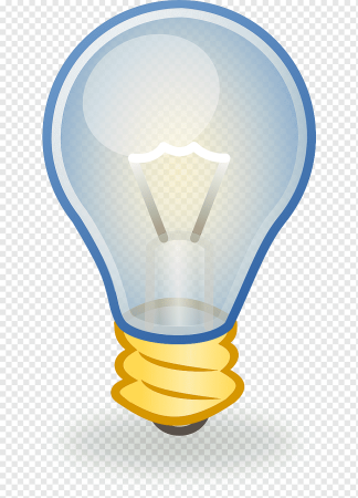 Лампочка мультяшная