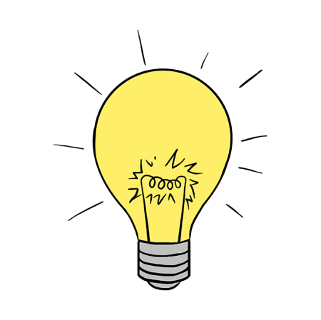 Лампочки цветные мультяшные