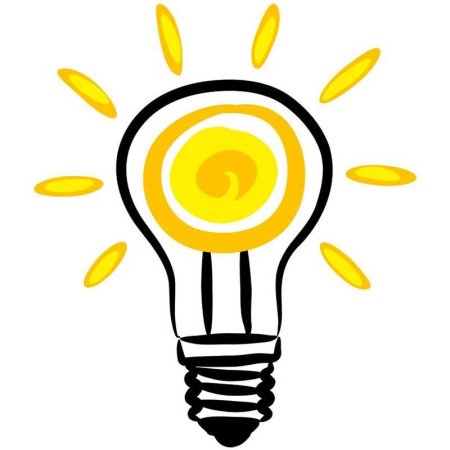 Лампочка рисунок