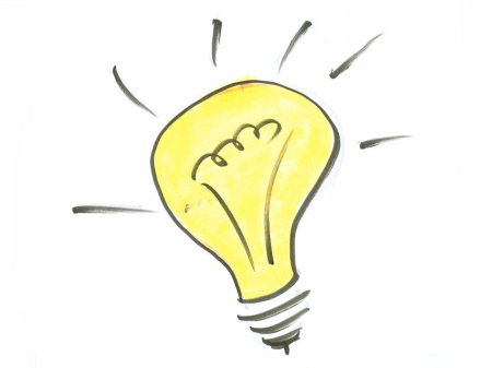 Мордочка на лампочке