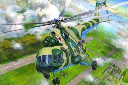 Вертолет ми 8 рисунок