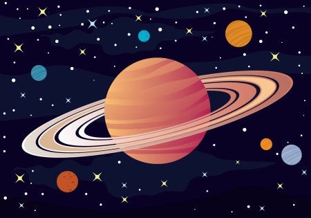 Планета иллюстрация