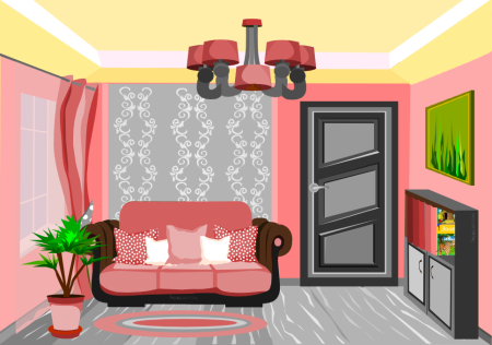 Мультяшная комната