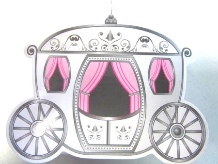 Карета раскраска