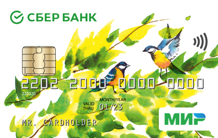 Пенсионная карта Сбербанка