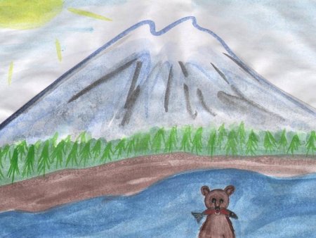 Камчатка рисунок