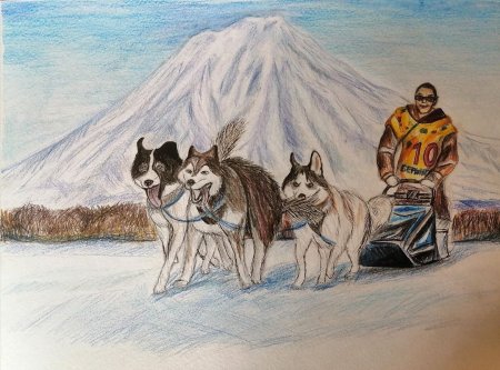 Новогодняя Камчатка рисунки