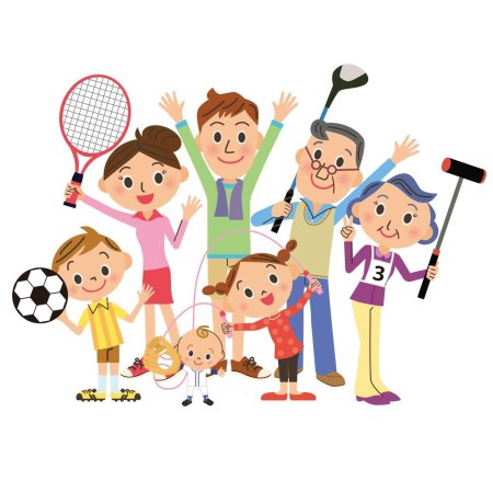 Спортивная семья